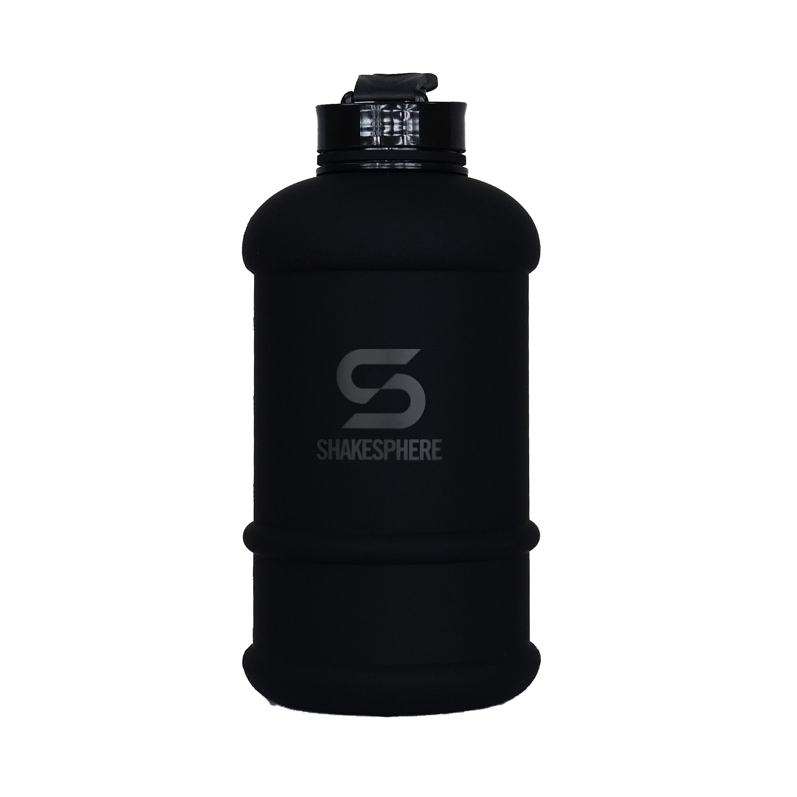 1.3L ShakeSphere運動水壺（消光黑/黑Logo）Hydration Jug Matte Black/Black Logo