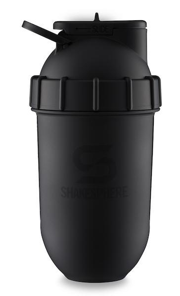 700毫升ShakeSphere視窗款膠囊雪克杯（消光黑/黑色Logo/黑色窗口）